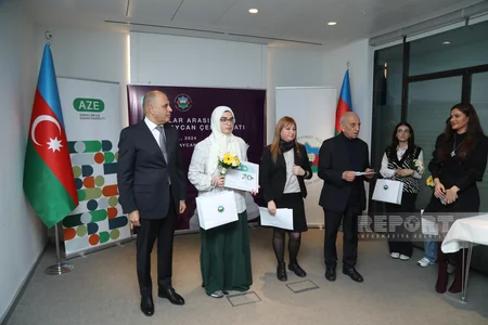 Награждены победители женского чемпионата Азербайджана по шахматам