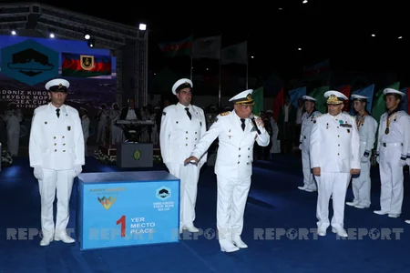Sübhan Bəkirov Dəniz kuboku müsabiqəsinin qaliblərini təbrik edib