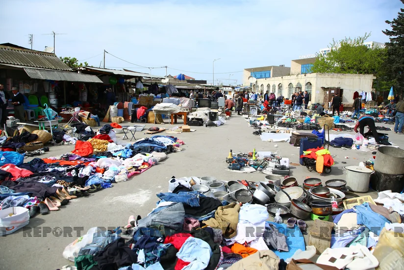 Ən ucuz əşya 20 qəpiyə, ən bahalısı 350 manata satılır - BAZARDAN VİDEOREPORTAJ