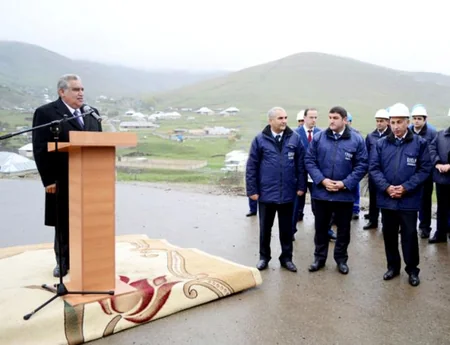 ​Azərbaycanda daha 14 kəndə qaz verilib