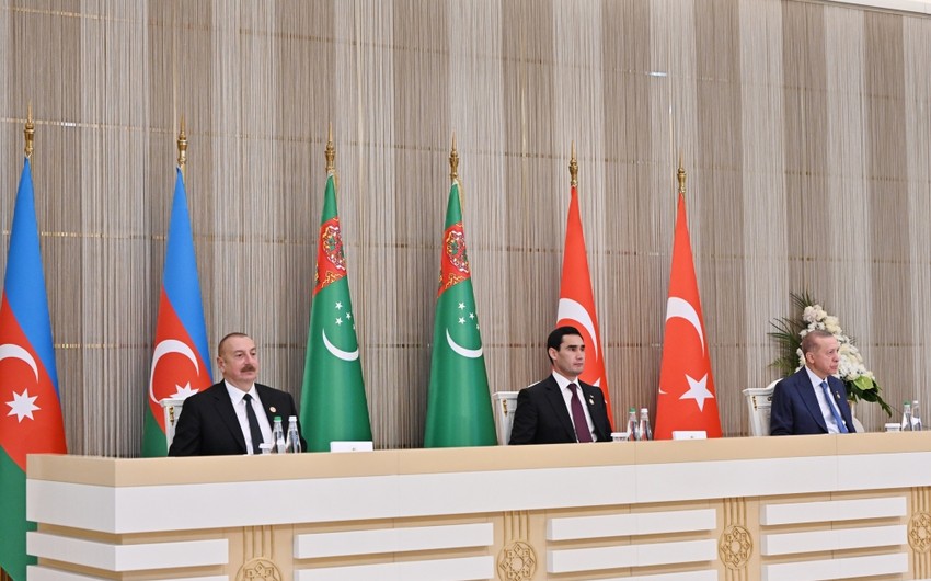 Azərbaycan, Türkiyə və Türkmənistan Prezidentləri türkmən qazının ixracını müzakirə edəcəklər