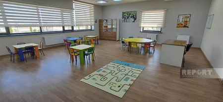 Sarıcalı kəndində açılışı olan körpələr evi-uşaq bağçasında 5 qrup fəaliyyət göstərəcək