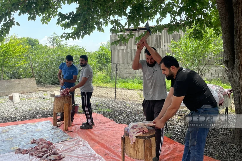 QMİ Qurban bayramı münasibətilə Gürcüstanda xeyriyyə aksiyası keçirib