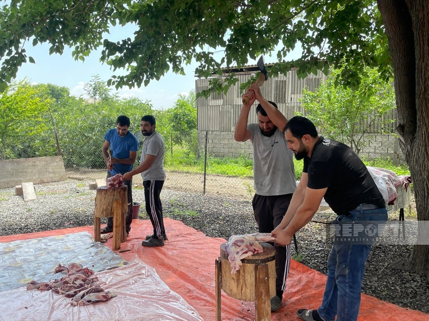 QMİ Qurban bayramı münasibətilə Gürcüstanda xeyriyyə aksiyası keçirib