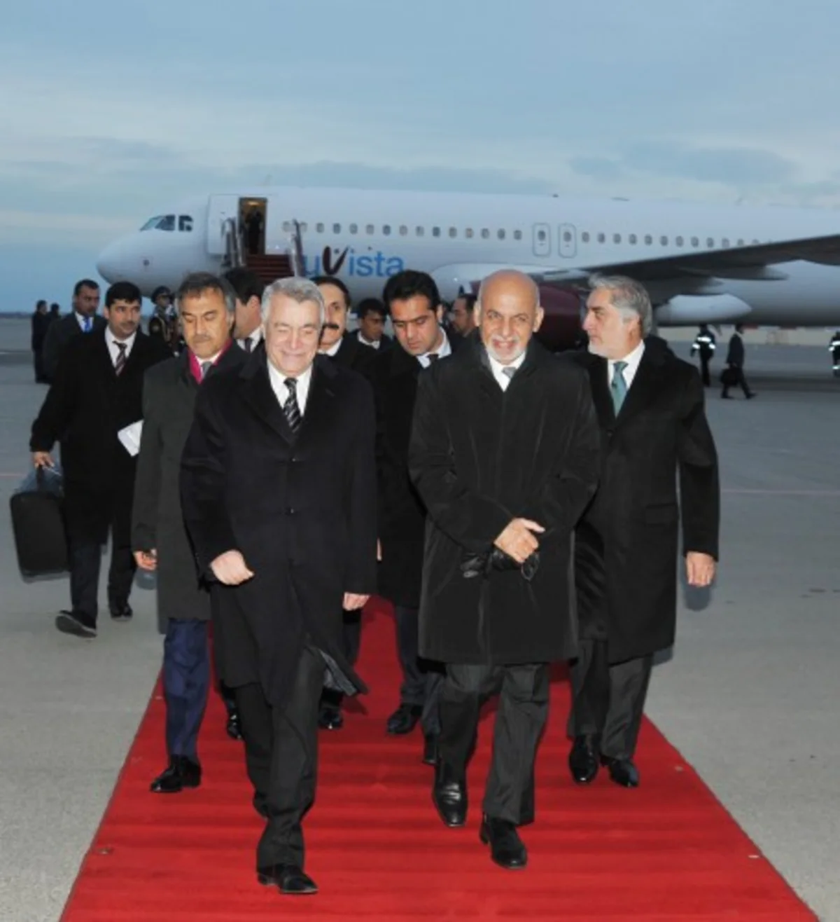 Əfqanıstan Prezidenti Azərbaycana işgüzar səfərə gəlib