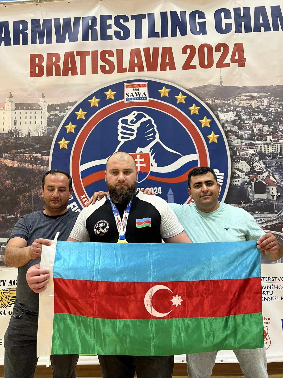 Azərbaycanlı qol güləşçisi Avropa Çempionu olub