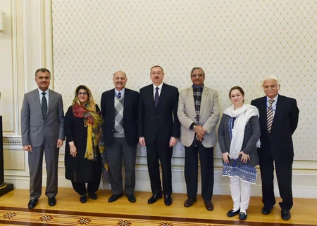 ​Prezident İlham Əliyev Pakistan Senatının müdafiə komitəsinin sədrinin başçılıq etdiyi nümayəndə heyətini qəbul edib