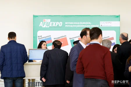 Bakıda beynəlxalq çiçəkçilik və şəhərsalma sərgisi keçirilir