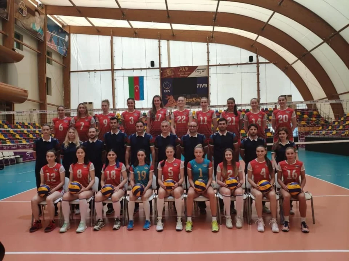 Qadın voleybolçulardan ibarət Azərbaycan millisi Avropa çempionatında mübarizəyə başlayır