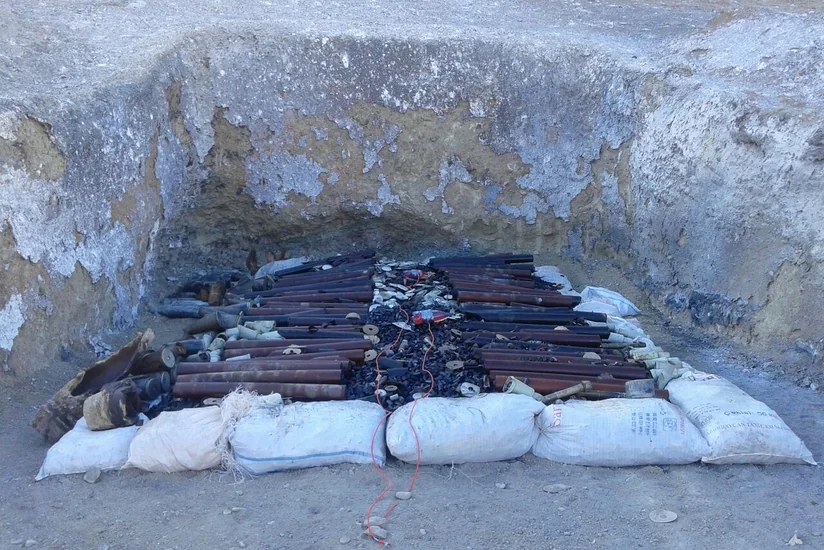 Xızıda 22 ədəd partlamamış hərbi sursat tapılıb