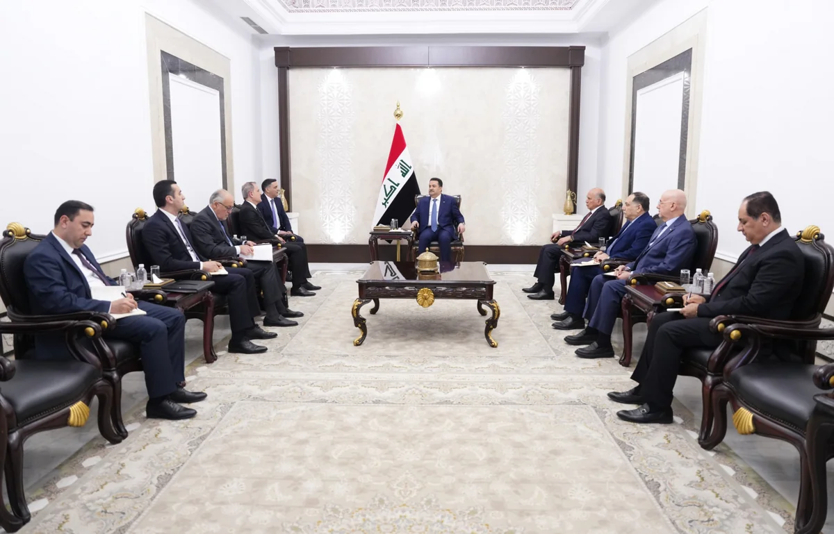 Jeyhun Bayramov meets with Iraqi Prime Minister Mohammed Shia al-Sudani