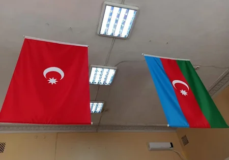 Millimizin baş məşqçisi və futbolçusu Xocalı sərgisində - FOTOLAR