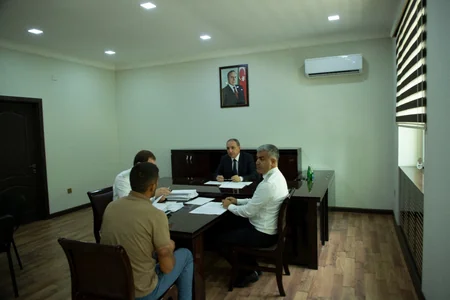 Baş Prokuror Şamaxıda vətəndaşları qəbul edib