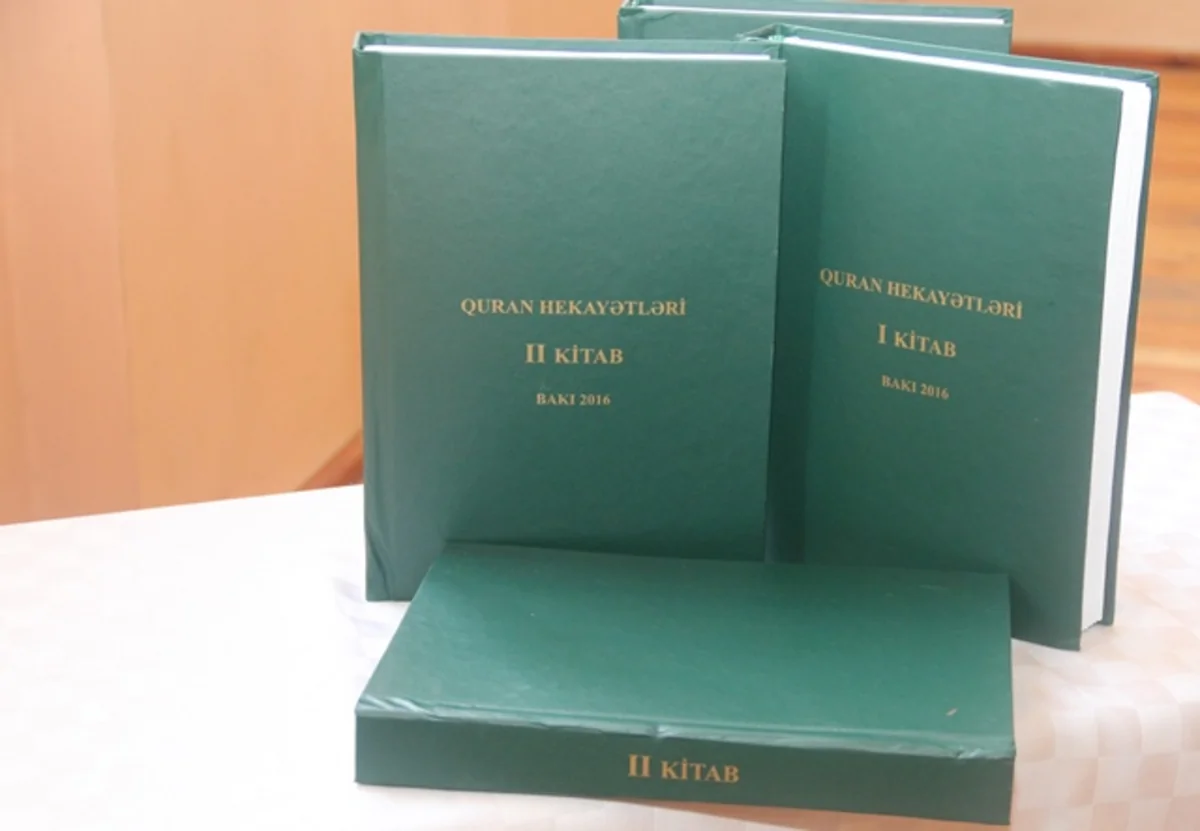 Bakıda Brayl əlifbasında nəşr olunmuş “Quran hekayətləri” kitabının təqdimat mərasimi keçirilib