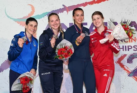 Azərbaycan qılıncoynadanı Avropa çempionu olub