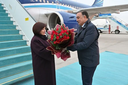 Sahibə Qafarova Türkiyədə səfərdədir