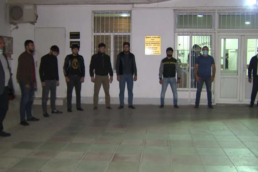 Bakıda “Kəlbəcər” restoranında karantini pozan şəxslər saxlanıldı - VİDEO