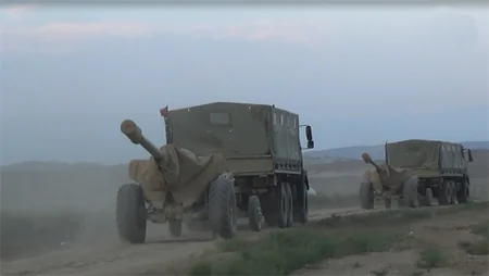 Начался первый этап крупномасштабных учений Вооруженных сил Азербайджана