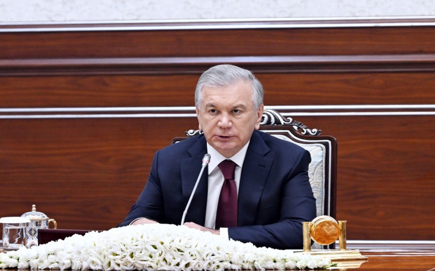 Şavkat Mirziyoyev Azərbaycan və Rusiya liderlərinə başsağlığı verib