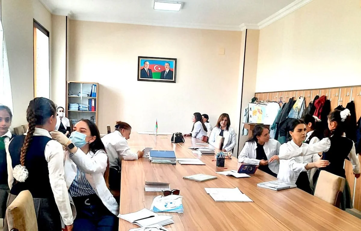 Проведен диспансерный учет 598 детей в городе Нахчыван