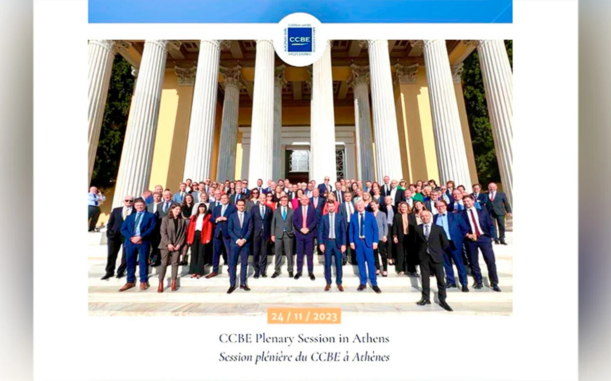 Vəkillər Kollegiyasının rəhbərliyinin Yunanıstanda iştirak etdiyi plenar iclasda CCBE-yə yeni prezident seçilib