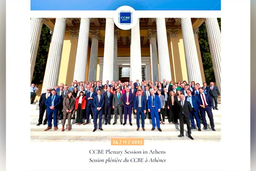 Vəkillər Kollegiyasının rəhbərliyinin Yunanıstanda iştirak etdiyi plenar iclasda CCBE-yə yeni prezident seçilib