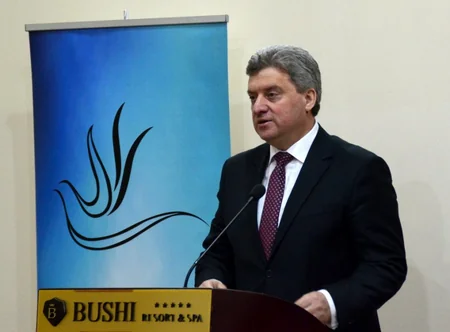 Makedoniya prezidenti IV Qlobal Bakı Forumuna hazırlıq konfransında iştirak edib