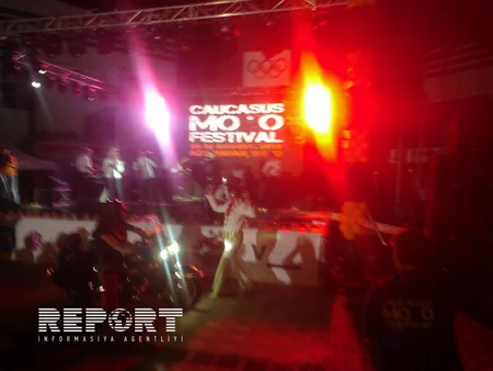 Şəkidə Beynəlxalq Moto Festivalı keçirilir - FOTO