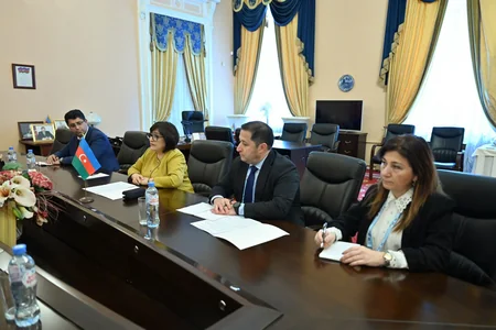 Sahibə Qafarova Belarus və efiopiyalı həmkarları ilə əməkdaşlıq məsələlərini müzakirə edib