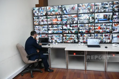 MM-ə seçkilərlə bağlı veb-kameralara texniki nəzarət mərkəzinə baxış keçirilib