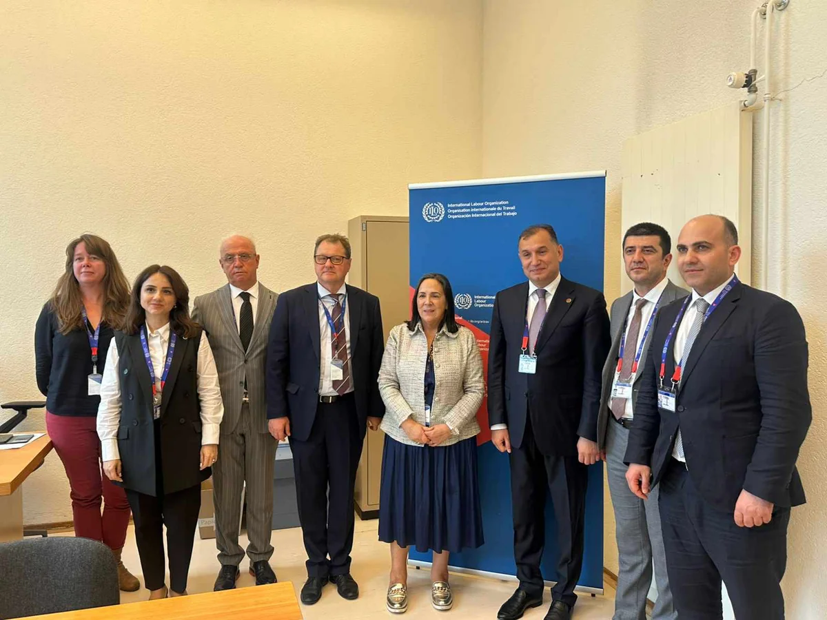 Azərbaycan Həmkarlar İttifaqları Konfederasiyasının nümayəndələri Cenevrədə görüşlər keçirib