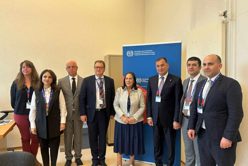 Azərbaycan Həmkarlar İttifaqları Konfederasiyasının nümayəndələri Cenevrədə görüşlər keçirib