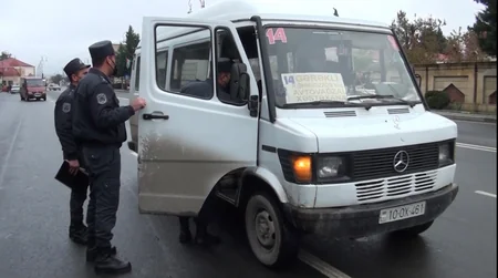 Balakəndə polis karantin rejimi ilə əlaqədar nəzarət-profilaktik tədbirlər keçirir