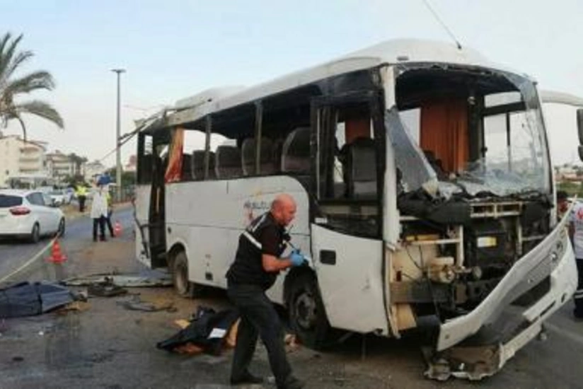 В Турции автобус с туристами попал в ДТП, есть пострадавшие