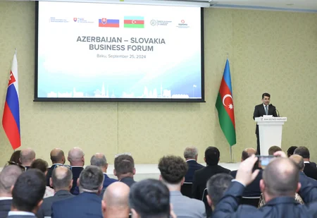 Bakıda Azərbaycan-Slovakiya biznes forumu keçirilib