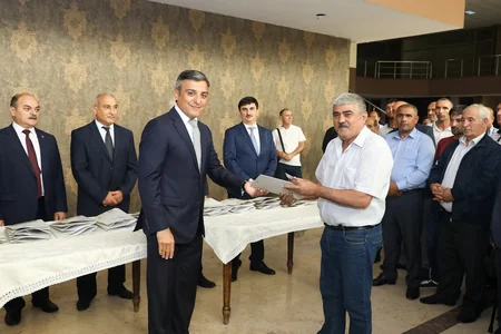 Qarabağ müharibəsi əlillərinə daha 50 avtomobil təqdim edilib