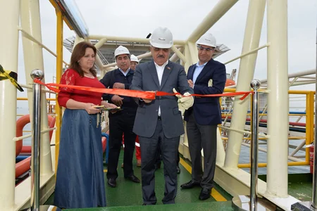 'Bulla-Deniz' field launches new offshore stationary platform