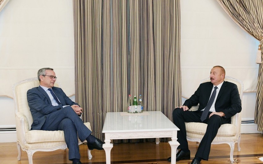 Prezident İlham Əliyev NATO Parlament Assambleyasının sədrini qəbul edib - YENİLƏNİB