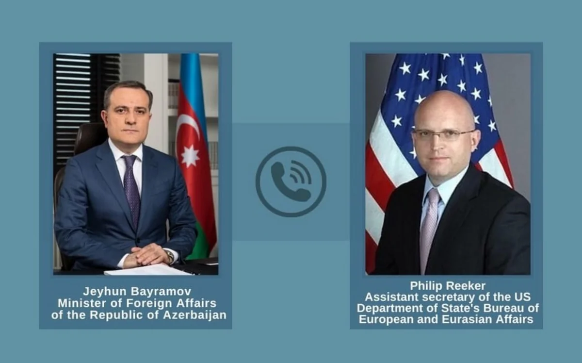 Ceyhun Bayramov ABŞ rəsmisi ilə Azərbaycan-Ermənistan sərhədindəki vəziyyəti müzakirə edib