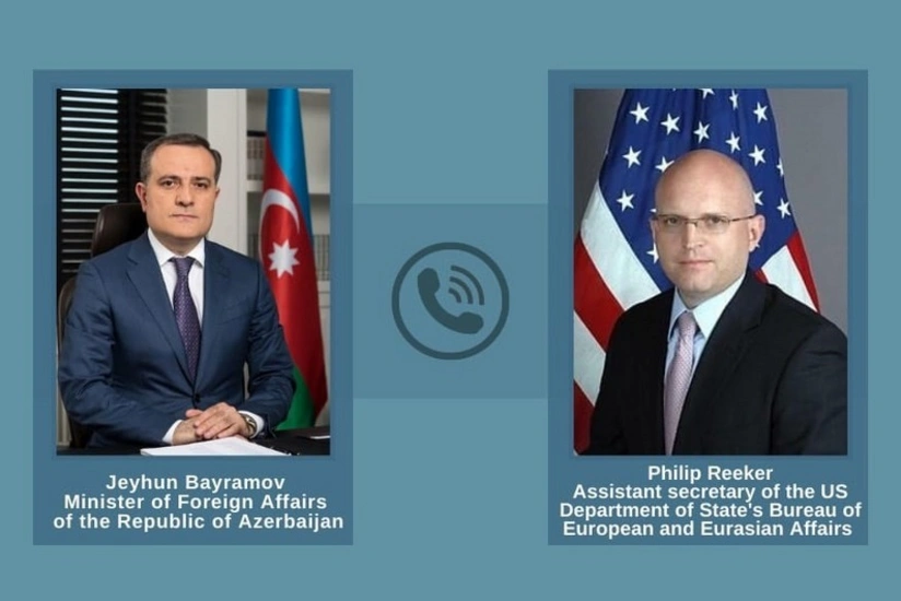 Jeyhun Bayramov, US official discuss situation on Azerbaijani-Armenian border