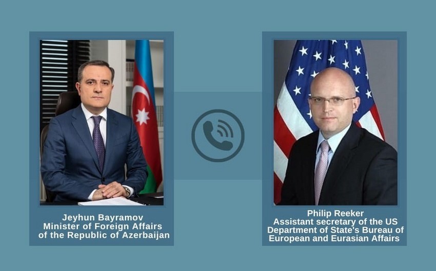 Jeyhun Bayramov, US official discuss situation on Azerbaijani-Armenian border