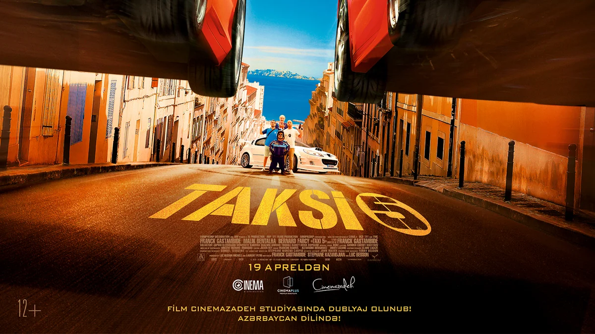 Такси 5 с азербайджанским дубляжом за 2 дня до мировой премьеры в CinemaPlus - ВИДЕО