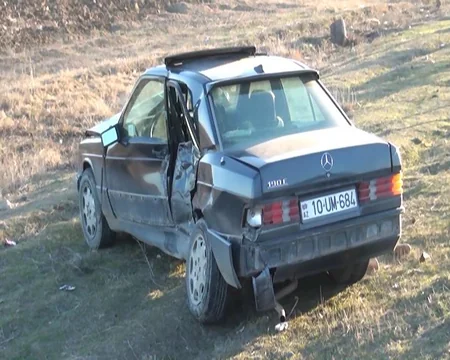 Bakı-Qazax avtomagistralında zəncirvari yol qəzası baş verib