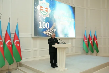 Gəncədə Azərbaycan təhlükəsizlik orqanlarının yaradılmasının 100 illik yubileyi münasibətilə tədbir keçirilib