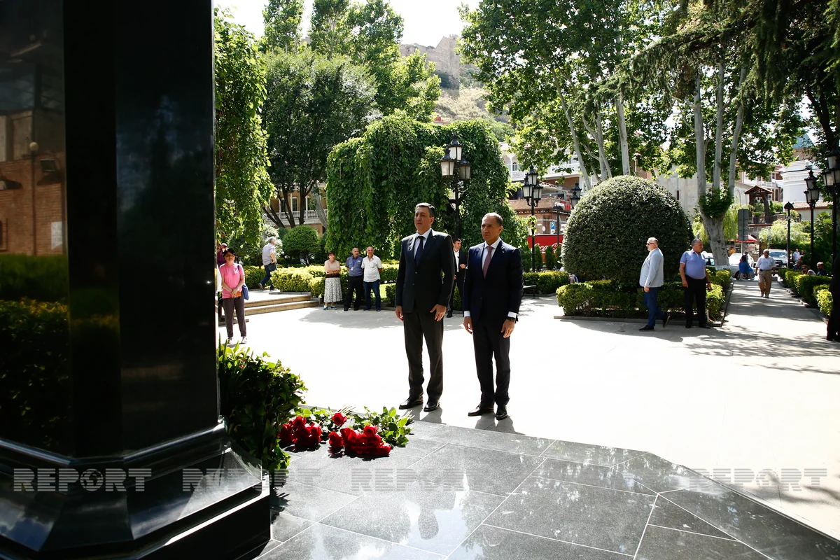 Rəşad Nəbiyev Gürcüstanda səfərdədir