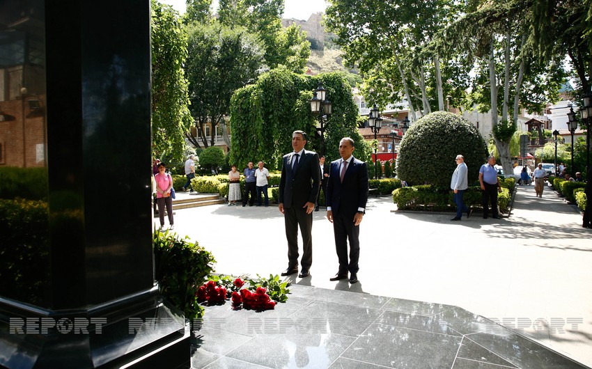 Rəşad Nəbiyev Gürcüstanda səfərdədir