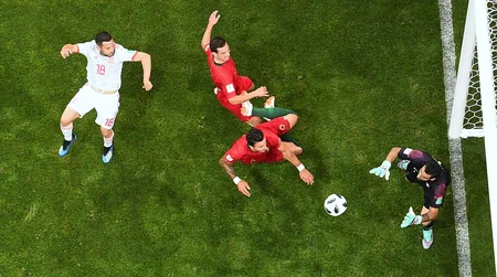 DÇ-2018: Portuqaliya Ronaldunun het-triki sayəsində İspaniya ilə heç-heçə edib