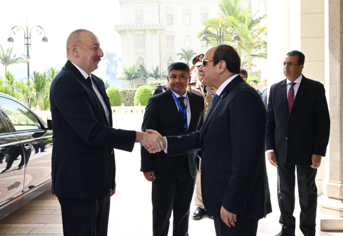 Official welcome ceremony held for President of Azerbaijan Ilham Aliyev in Egypt