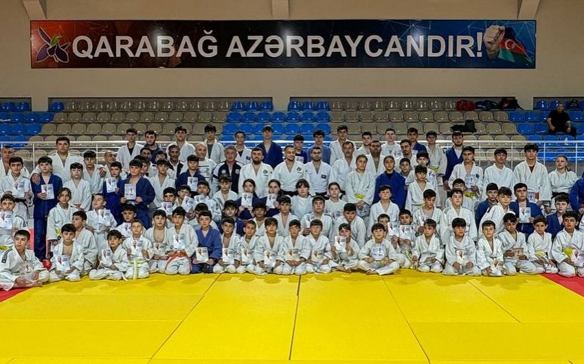Azərbaycan Cüdo Federasiyası tərəfindən Goranboyda ustad dərsi keçirilib