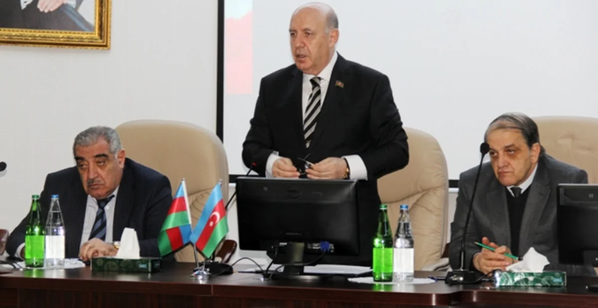 Rektor Əhliman Əmiraslanov: Xalqımız öz qanı bahasına azadlığına qovuşub